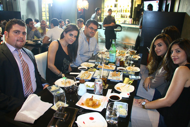 Media gathering at Maki